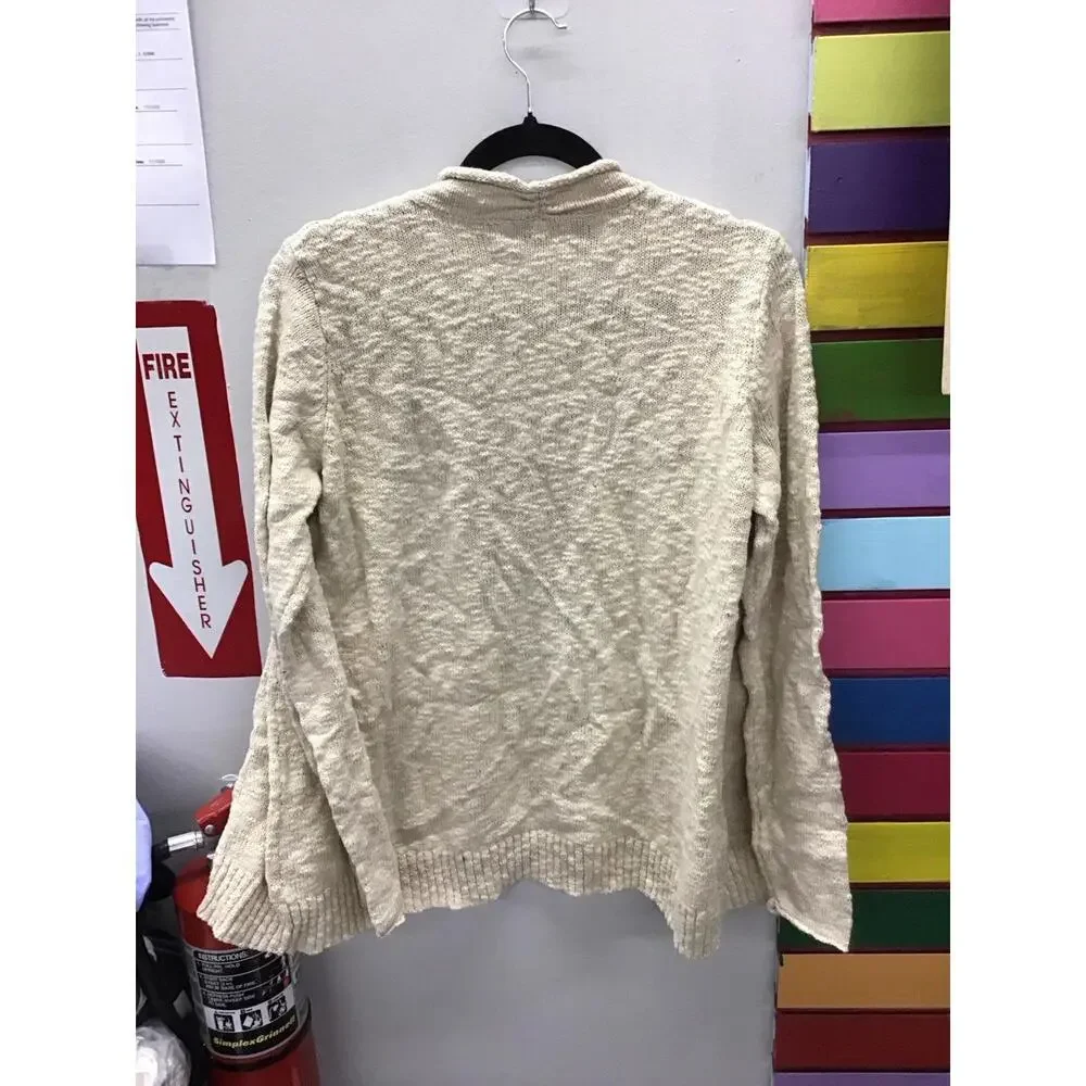 Belle beach Kim gravel gotta getaway 100% cotton open cardigan medium sand bar - Picture 3 of 4